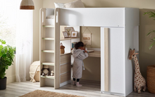 Load image into Gallery viewer, Ocean High Sleeper - Pale Wood/White
