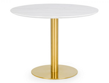 Load image into Gallery viewer, Palermo Round Pedestal Table - White
