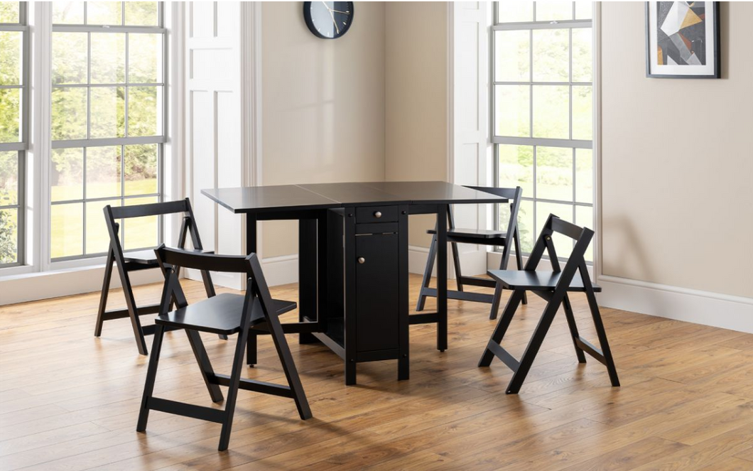 Savoy Dining Set - Black