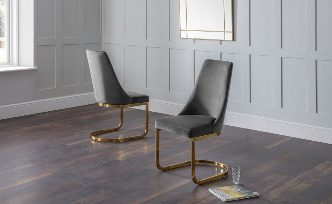 Vittoria Cantilever Dining Chair - Various Colours