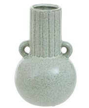 Load image into Gallery viewer, Calcita Stoneware Vase Collection - Green
