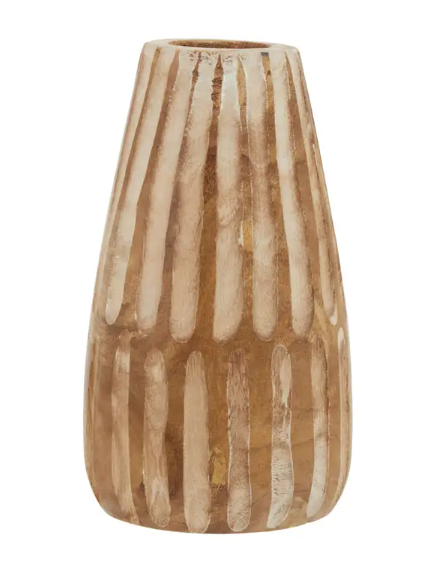 Arlo Brown/Natural Wooden Vase Collection