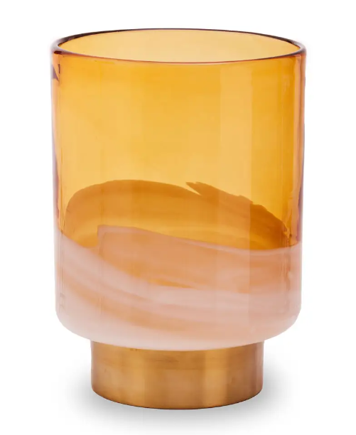 Cleo Amber Vase Collection