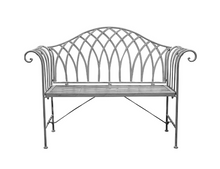 Load image into Gallery viewer, Duchess Outdoor Bench - Distressed Grey
