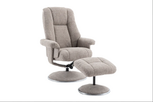 Load image into Gallery viewer, Denver Swivel Recliner - Chacha Oat Fabric

