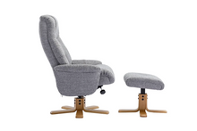 Load image into Gallery viewer, Dubai Swivel Recliner - Lisbon Rock Fabric

