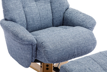 Load image into Gallery viewer, Dubai Swivel Recliner - Lisbon Marine Fabric
