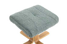 Load image into Gallery viewer, Dubai Swivel Recliner - Teal Fabric
