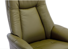 Load image into Gallery viewer, Hawaii Swivel Recliner - Olive Green Leather
