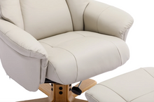 Load image into Gallery viewer, Hawaii Swivel Recliner - Mushroom Leather
