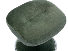 Load image into Gallery viewer, Paddington Swivel Recliner - Moss Green Fabric
