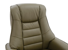 Load image into Gallery viewer, Sardinia Swivel Recliner - Olive Green Leather
