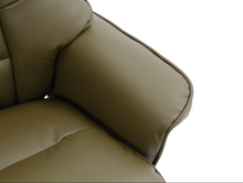 Load image into Gallery viewer, Sardinia Swivel Recliner - Olive Green Leather
