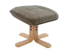 Load image into Gallery viewer, Sardinia Swivel Recliner - Olive Green Leather

