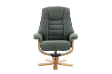 Load image into Gallery viewer, Sardinia Swivel Recliner - Chacha Fern Fabric
