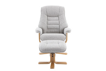 Load image into Gallery viewer, Sardinia Swivel Recliner - Greige Fabric
