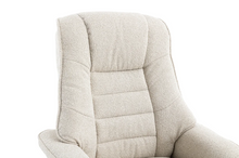 Load image into Gallery viewer, Sardinia Swivel Recliner - Hessian Fabric
