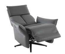 Load image into Gallery viewer, Savannah Electric Swivel Recliner - Thunder Leather
