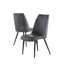 Load image into Gallery viewer, Amber Dining Chair - Grey PU
