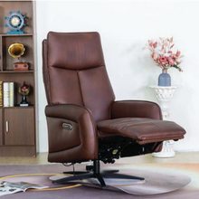 Load image into Gallery viewer, Prestige Electric Swivel Chair - Dark Brown
