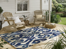 Load image into Gallery viewer, Sanderson - Kasuri Indigo Rug 446208
