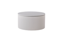 Load image into Gallery viewer, Zadie Round Storage Coffee Table - White
