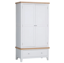 Load image into Gallery viewer, *CLEARANCE* EA White 2 Door Wardrobe

