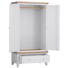 Load image into Gallery viewer, *CLEARANCE* EA White 2 Door Wardrobe
