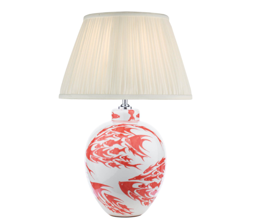 Simone Table Lamp - Red