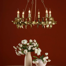 Load image into Gallery viewer, Nadria 6 Light Pendant - Satin Gold
