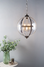 Load image into Gallery viewer, Vanessa Pendant Lighting Collection - Polished Chrome/Glass
