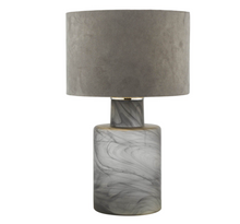Load image into Gallery viewer, Wanda Table Lamp - Smoked Glass
