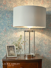 Load image into Gallery viewer, Laura Ashley Harrington Table Lamps - Polished Nickel
