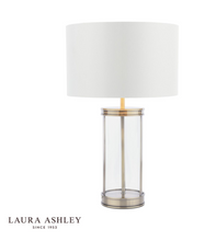 Load image into Gallery viewer, Laura Ashley Harrington Table Lamps - Antique Brass
