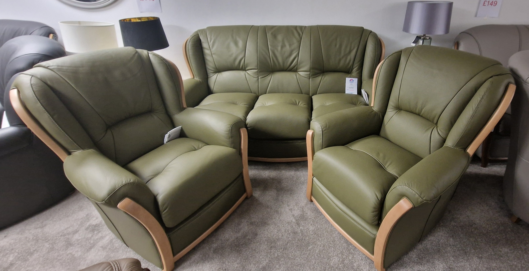 *SPRING CLEARANCE* Ducati Upholstery Collection Olive/Natural
