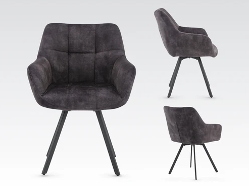 *SPRING CLEARANCE* Jade Dining Chair Collection - Charcoal