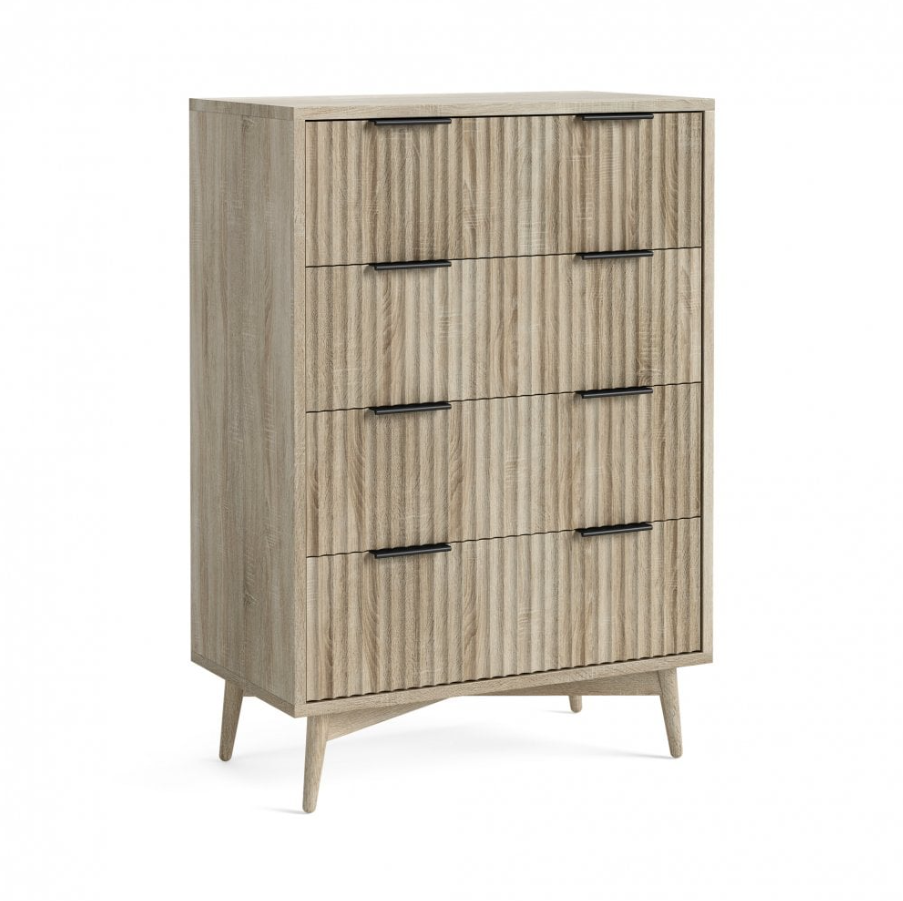 Lorenzo Bedroom Collection - 4 Drawer Chest
