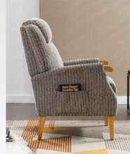 Load image into Gallery viewer, Lisbon Fireside Chair - Latte

