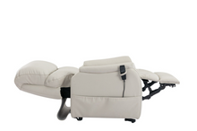 Load image into Gallery viewer, Normandy Riser/Recliner - Cream Leather
