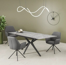 Load image into Gallery viewer, Vitalli Dining Collection - Gloss Grey
