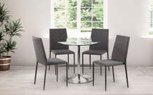 Load image into Gallery viewer, Kudos Pedestal Table - Chrome/Glass
