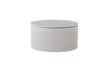Load image into Gallery viewer, Zadie Round Storage Coffee Table - Stone
