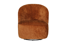 Load image into Gallery viewer, Edie Swivel Accent Chair - Rust
