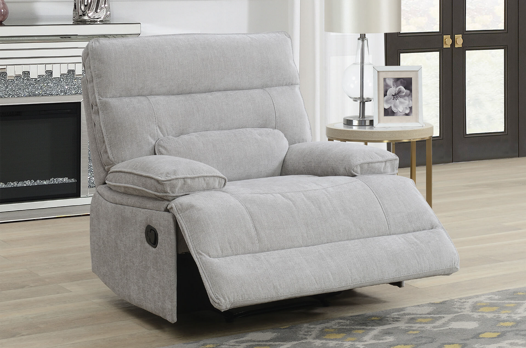 Eloise Manual Reclining Upholstery Collection - Grey