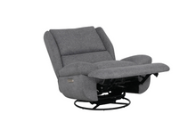 Load image into Gallery viewer, Freddy Electric Reclining Swivel Glider Chair - Grey
