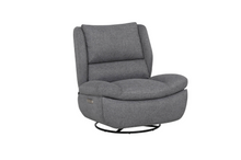 Load image into Gallery viewer, Freddy Electric Reclining Swivel Glider Chair - Grey
