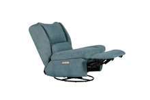 Load image into Gallery viewer, Freddy Electric Reclining Swivel Glider Chair - Marine
