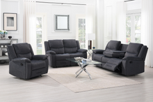 Load image into Gallery viewer, Klayton Manual Reclining Upholstery Collection - Charcoal
