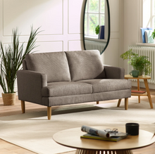 Load image into Gallery viewer, Daisy Compact 2 Seater Sofa - Coyote Grey
