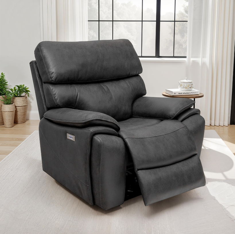 Compton Upholstery Collection - Charcoal Fabric